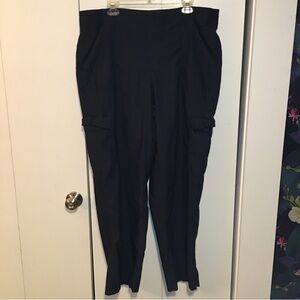 Lane Bryant Cargo Joggers Navy Blue Size 20 Preowned